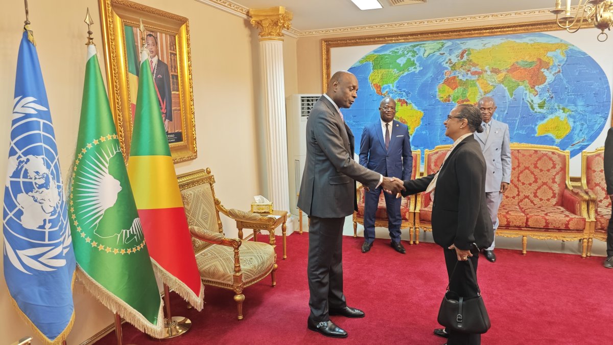 Le Ministre BOUNDA reçoit la Représentante du Groupe de la Banque mondiale au terme de sa mission en République du Congo