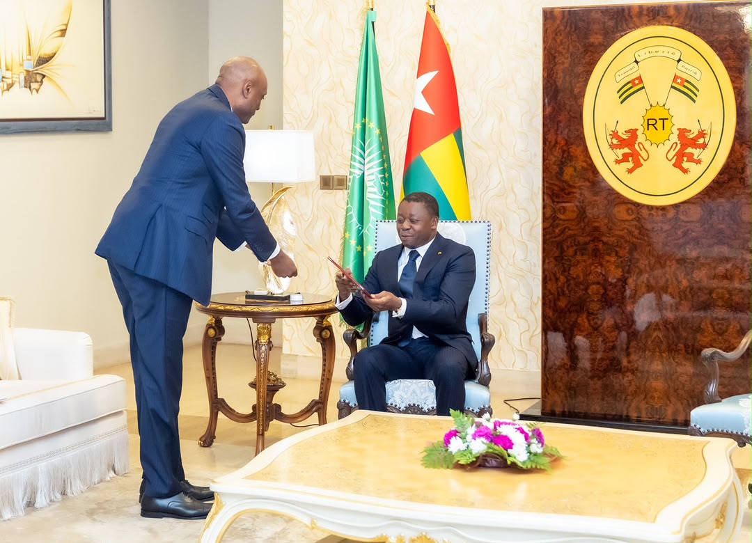 Le Président Faure ESSOZIMNA GNASSINGBE magnifie l'axe Lomé-Brazzaville en recevant le Chef de la diplomatie congolaise