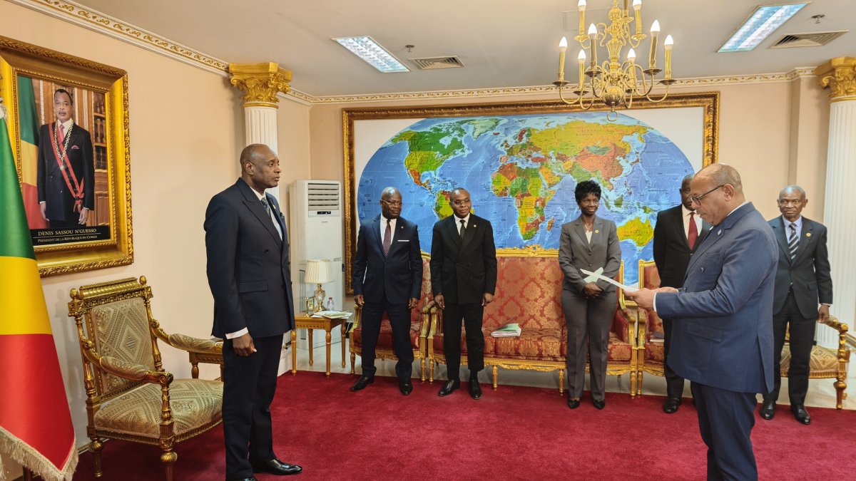 S.E.M. Roger BOKWALA BOMPOLONGA entame officiellement sa mission auprès de la République du Congo 